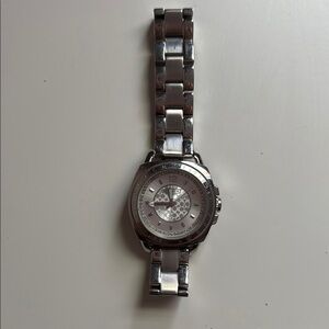 Coach Silver Chronograph Watch